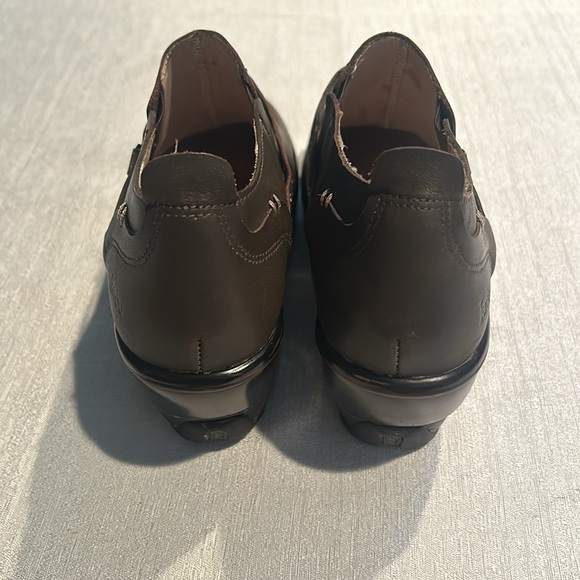 Jambu Wedge Brown Platform Comfort Clogs - Picture 4 of 7